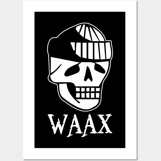 Skull WAAX Wall Art by IAKUKI